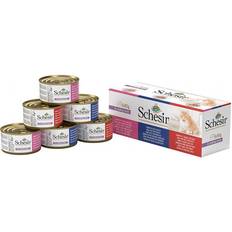 Kæledyr Schesir Natural Blandet pakke: Mix: 3 varianter kattemad