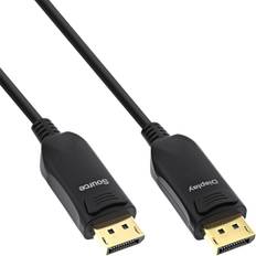 Kabler InLine 17210I 17210I-10 m-DisplayPort-DisplayPort-Male-Male-Gold