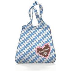 Reisenthel Mini Maxi Shopper shoppingväska tillverkad av slitstarkt polyestertyg, 43,5 x 63 x 6, Bavaria 6 (flerfärgad) AT4079