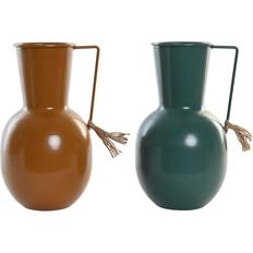 Orange Vases Dkd Home Decor S3040289 Vase 24cm 2pcs