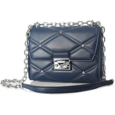 Michael Kors Sininen Olkalaukut Michael Kors Women's Handbag 35F2SNRL2U-NAVY Blue (19 x 14 x 7 cm)