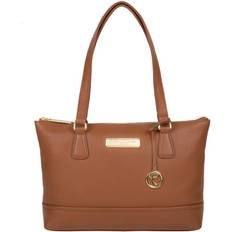 Pure Luxuries Keira Leather Handbag - Tan