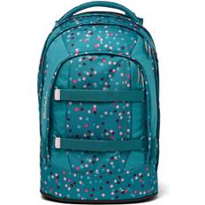 Gröna - Unisex Skolväskor Satch Unisex barn pack skolryggsäck skolryggsäck, Glad konfetti – mint, One size