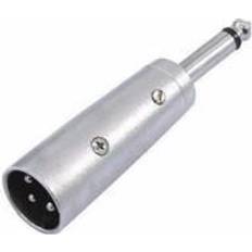 Adapter XLRM/JackM mono