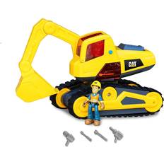 Sound Excavators Funrise CAT Power Action Excavator Vehicle and Figure