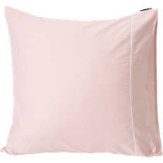 Boligtekstiler Lexington Striped Tencel/Cotton Hovedpudebetræk Pink, Hvid