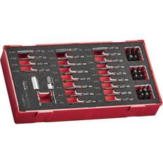 Teng Tools Cacciaviti Teng Tools 50 piece Impact TEABS50 Bit Screwdriver