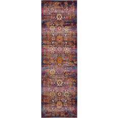 Nourison Vintage Kashan Multicolour, Red cm