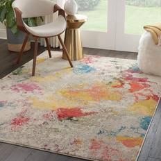 Carpets & Rugs Nourison Celestial Janelle Multicolour, White