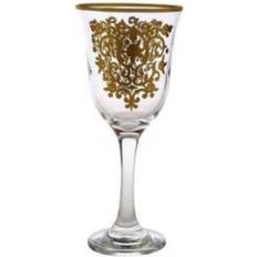 Classic Touch Gold Design Drinking Glass 6