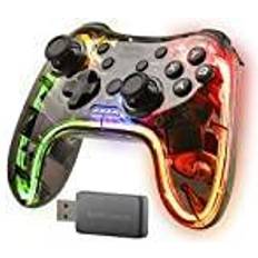 Mars Gaming Wireless Controller MGP24 For PS3 RGB Neon