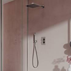 Silver Shower Sets Aqualisa Dream Thermostatic Silver