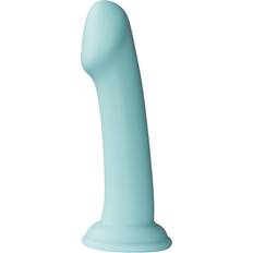 Turkoosi Dildot Pipedream Dillio Platinum Big Hero Teal Dildo Imukupilla 17,2 cm Vihreä