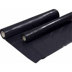 Plastik sort 2x50mx0,15mm PE 13,8kg foldet 1 gang