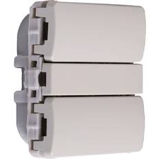 Hue kompatibel zigbee batteritryk Smartkontakten Zigbee batteritryk XL til Fuga, Hue kompatibel, uden ramme Grå