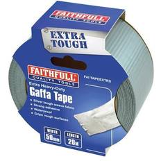 Faithfull FAITAPEEXTRS Extra Heavy-Duty Gaffa Tape Silver