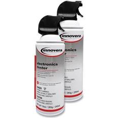 Innovera Compressed Electronics Air Duster Cleaner 2pcs