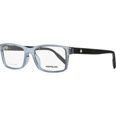 Montblanc MB0066O 003 56 Genomskinliga Glasögon Endast Båge Män