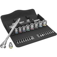 Wera ratchet Wera 8100 SB 10 Zyklop Metal Ratchet Set Spärrnyckel