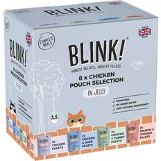 Blink Cat Pouch Chicken Selection 8 85g 261950