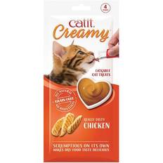 Catit Hundfoder - Katter Husdjur Catit Pack of 4 Creamy Lickable Treats Chicken