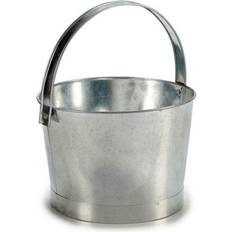 Goedkoop Emmers Bucket Silver Zinc 25x16.5x26.5cm