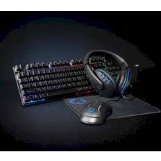 Mus tastatur headset Nedis 5-in-1 Gaming Combo Kit