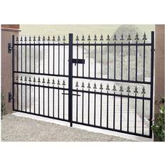 Post Caps Balmoral Premium Range Low Double Driveway Gate Fits