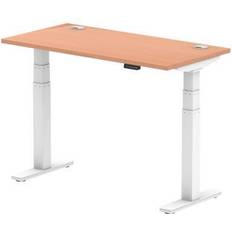 Air dynamic Height Adjustable Desk HASCP126WBCH Beech 1200 Writing Desk