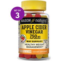 Mason Natural Cider Vinegar Gummies 750 60 pcs