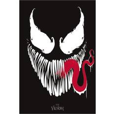 Venom Marvel Poster Face Multicolor Multicolor Night Light