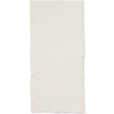 ferm LIVING Handduk ekologisk Badezimmerhandtuch Weiß (140x70cm)