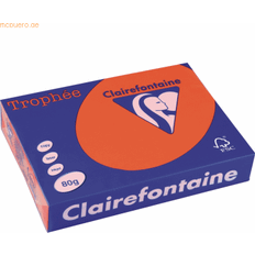 Rouge Papiers à copier Clairefontaine 80g A4 papper