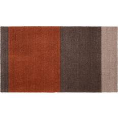 Tica Copenhagen Tæpper Tica Copenhagen Smudsmåtte Stripes Horizontal Beige, Brun