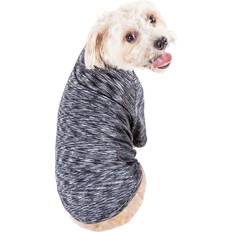 Petlife TSHL5BKXL Active Warf Speed Heathered Ultra-Stretch Sporty T-Shirt