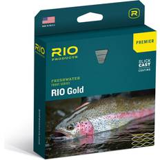 Gold Fishing Lines RIO Gold Premier Fly Line Moss/Gold WF7F