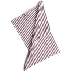 Kosta Linnewäfveri Stripe Recycled Viskestykke Rød (60x40cm)
