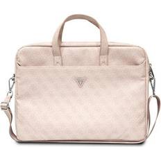 Pink Mapper Guess 4G Hot Stamp Bærbar Taske 15-16 Pink
