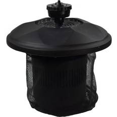 Pond fountains with lights pond boss Black Pond Floating Fountain with