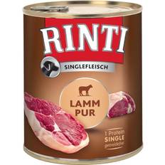 Rinti Monoproteico 24 x 800 g - Agnello Puro