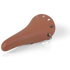 Cykelsadel brun XLC Retro brun sadel