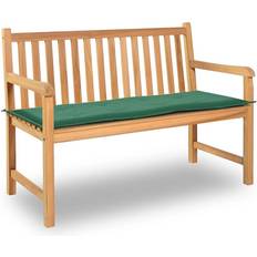 Bench cushions vidaXL Garden Bench Chair Cushions Green (120x50cm)