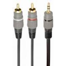 Gembird AUDIO 3.5MM TO 2RCA 5M/GOLD