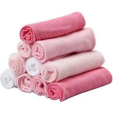 Silk Cloths & Tissues Spasilk 10-Pack Terry Dishcloth Pink