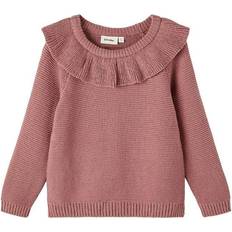 Flæser Striktrøjer Lil'Atelier Rosanna Loose Knit - Burlwood