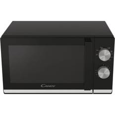 Argent Fours à Micro-ondes Candy CMG20TNMB 20L 700W 230V 44dB Décongélation Céramique Noir Argent, Noir