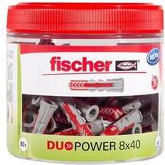 Duopower 8x40 Fischer DuoPower 8 x 40 Round Tin Set of 80