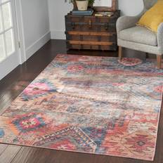 Red Carpets & Rugs Nicole Curtis SR106 Multicolor, Red