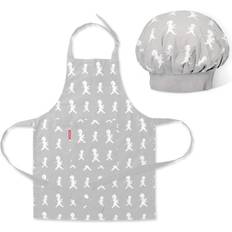 Solstickan Chef Hat Apron Grey (29.5x20cm)