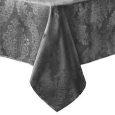 Polyester Tablecloths Elrene Barcelona Luxury Tablecloth Gray